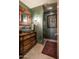 Elegant bathroom with ornate mirror and sink at 39565 N 107Th Way, Scottsdale, AZ 85262