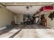 Garage with overhead storage and ample space at 4058 E Mesquite St, Gilbert, AZ 85296