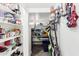 Well-organized pantry with ample shelving for food storage at 4058 E Mesquite St, Gilbert, AZ 85296