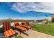 Spacious rooftop terrace with lounge chairs and mountain views at 4808 N 24Th St # 605, Phoenix, AZ 85016