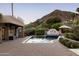 Inviting pool with spa and mountain views at 4836 E Moonlight Way, Paradise Valley, AZ 85253