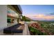 Modern home with infinity pool overlooking city and mountain views at 4949 E Red Rock Dr, Phoenix, AZ 85018