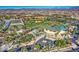 Community center with pool, gardens, and ample parking at 5015 S Quantum Way, Mesa, AZ 85212