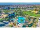 Community pool and recreation center aerial view at 5015 S Quantum Way, Mesa, AZ 85212