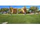 Modern outdoor stage with shade structures at 5015 S Quantum Way, Mesa, AZ 85212