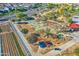 Aerial view of a playground with unique equipment at 5015 S Quantum Way, Mesa, AZ 85212