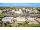 Aerial view of house, neighborhood, and highway at 5028 N Scottsdale Rd, Paradise Valley, AZ 85253