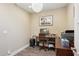 Home office with desk, chair, and printer at 5028 N Scottsdale Rd, Paradise Valley, AZ 85253