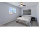 Simple bedroom with wood-look accents at 5415 W Pontiac Dr, Glendale, AZ 85308