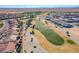 Aerial view showing homes and golf course at 5500 N Globe Dr, Eloy, AZ 85131