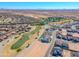 Aerial view of homes and a golf course at 5500 N Globe Dr, Eloy, AZ 85131