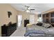 Large bedroom with a king-size bed and ample closet space at 8500 E Southern Ave # 126, Mesa, AZ 85209