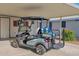 Golf cart parked under covered carport at 8500 E Southern Ave # 126, Mesa, AZ 85209