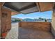 Covered patio area overlooking the neighborhood at 9101 W Willow Haven Ct, Sun City, AZ 85351