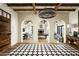 Elegant entryway with arched doorways and patterned tile at 9820 E Thompson Peak Pkwy # 646, Scottsdale, AZ 85255