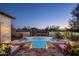 Stunning pool and spa with a beautiful desert view at 9820 E Thompson Peak Pkwy # 646, Scottsdale, AZ 85255