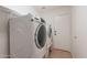 Bright laundry room with washer and dryer included at 10512 E Dutchmans Trl, Gold Canyon, AZ 85118