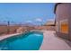 Refreshing kidney-shaped pool with mountain views at 10512 E Dutchmans Trl, Gold Canyon, AZ 85118