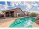 Charming home with refreshing pool and spacious patio at 10512 E Dutchmans Trl, Gold Canyon, AZ 85118