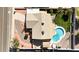 Bird's-eye view showing home, pool, and backyard at 10618 N 27Th St, Phoenix, AZ 85028