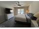 Spacious bedroom with pool view, large bed, and ample storage at 10618 N 27Th St, Phoenix, AZ 85028