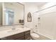 Bathroom features a bathtub, toilet and vanity with a quartz countertop at 12246 E Pivot Peak E --, Gold Canyon, AZ 85118