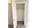 Small reach-in coat closet with a single shelf at 12367 W Woodland Ave, Avondale, AZ 85323