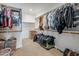 Large walk-in closet with ample shelving and hanging space at 12474 E Soloman Rd, Gold Canyon, AZ 85118