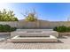 Modern backyard water feature with stone and sleek design at 12808 N 144Th Dr, Surprise, AZ 85379