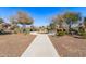 Walking path and green space in the community at 12808 N 144Th Dr, Surprise, AZ 85379