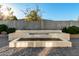 Custom-designed water feature in the backyard at 12808 N 144Th Dr, Surprise, AZ 85379