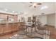 Kitchen with dining area and stainless steel appliances at 14413 N 91St St, Scottsdale, AZ 85260