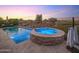 Relaxing backyard oasis with a sparkling pool and spa, perfect for entertaining at 18022 E Vista Desierto --, Rio Verde, AZ 85263