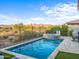 Enjoy resort-style living with this stunning pool and spa, featuring a waterfall at 18022 E Vista Desierto --, Rio Verde, AZ 85263