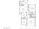 One-story home floor plan, including 2 bedrooms and a garage at 20947 N 107Th Dr, Peoria, AZ 85373