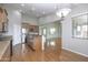 Spacious kitchen featuring stainless steel appliances and wood cabinetry at 2115 W Harwell Rd, Phoenix, AZ 85041