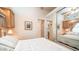 Bedroom with mirrored closet and a queen-size bed at 288 Diamond Dr, Apache Junction, AZ 85119