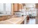 Kitchen sink and counter space overlooking the living room at 288 Diamond Dr, Apache Junction, AZ 85119