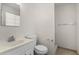 Clean bathroom with shower stall and tiled flooring at 2905 W Stella Ln, Phoenix, AZ 85017