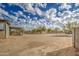 Spacious horse stables with covered stalls and fenced areas at 29619 N 60Th St, Cave Creek, AZ 85331