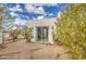 Private casita with sliding glass door and brick pathway at 29619 N 60Th St, Cave Creek, AZ 85331