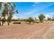 View of a tree-lined desert golf course at 3677 N Hudson Dr, Florence, AZ 85132