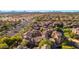 Aerial view showing home's location in community at 3935 E Rough Rider Rd # 1235, Phoenix, AZ 85050