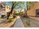 Landscaped walkway through a residential community with desert landscaping at 3935 E Rough Rider Rd # 1235, Phoenix, AZ 85050