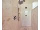 Large walk-in shower with built-in shelving at 41019 N Congressional Dr, Anthem, AZ 85086