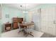 Small dining area with a wooden table and chairs at 4140 N 81St St, Scottsdale, AZ 85251