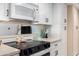 Modern kitchen with white cabinets and stainless steel appliances at 4140 N 81St St, Scottsdale, AZ 85251