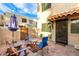 Inviting patio with seating area and access to the home at 4140 N 81St St, Scottsdale, AZ 85251