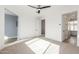 Spacious bedroom with carpeted floors and neutral walls at 4444 N 25Th St # 1, Phoenix, AZ 85016