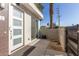 Private front patio with gate and small sitting area at 4444 N 25Th St # 1, Phoenix, AZ 85016